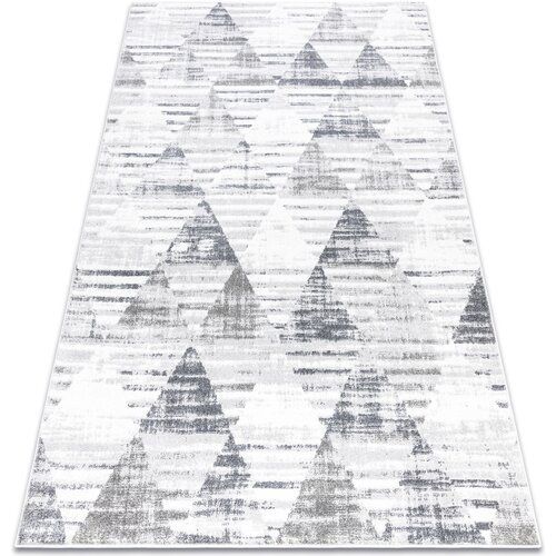 RugsX Preproge Preproga POLI 9051A Geometrija, Trikotniki bela / 80x150 cm Bela Cene