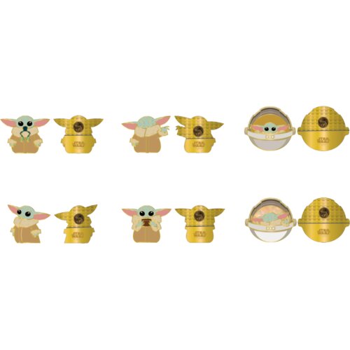 Funko Blind Box Enamel Pins: Star Wars Mandalorian: The Child Slike