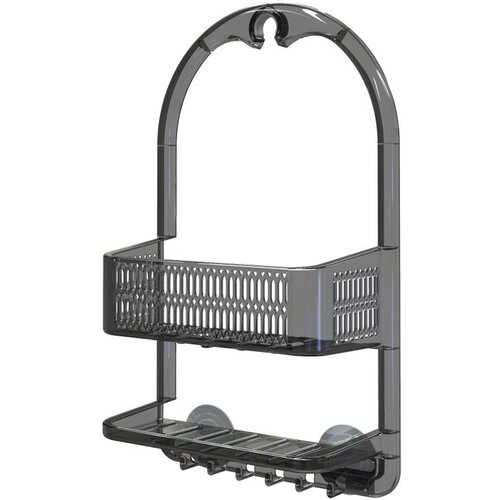 Primanova polica za tuš kabinu crna PVC M-N48-25 Cene