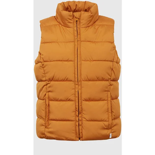 GAP kids quilted vest with fur - girls