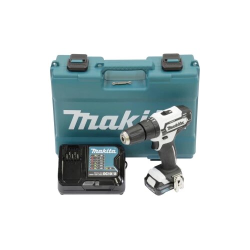 Makita HP333DSAW akumulatorski čekić 12 V 2.0 Ah li-ion uklj. akumulator, uklj. punjač, uklj. kofer Slike
