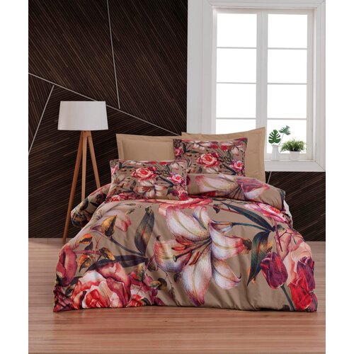 Aberto Design Set bračna posteljina 470, 200x220cm, smeđa Slike