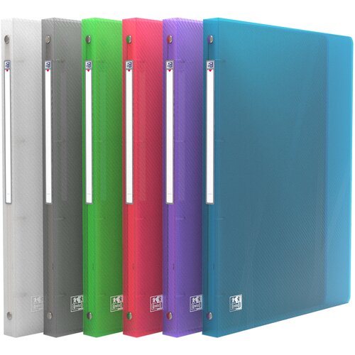 Oxford ring binder hawai, DIN A4, trgalni mehanizem s 4 obročki, sortirano, (21651797) Slike