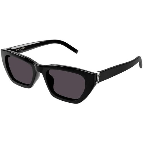 Saint Laurent SLM127/F 001 ONE SIZE (53) Črna/Siva Cene