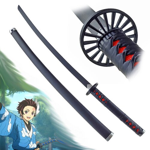 DEMON SLAYER Tanjiro Kamado replika katane Nichirin Slike