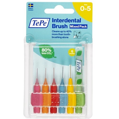 TEPE SWEDEN Interdental Brush Original međuzubna četkica Mix 6 kom Cene