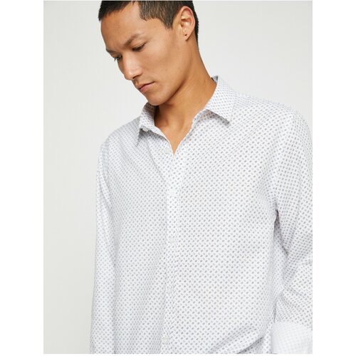 Koton shirt - white - regular fit Cene