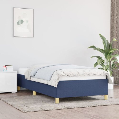  Posteljni okvir moder 100x200 cm blago Slike