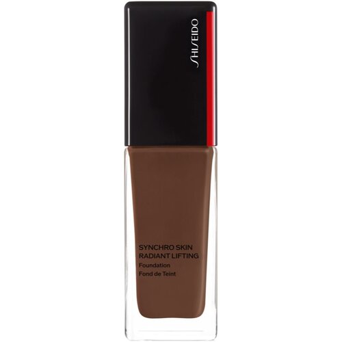 Shiseido Synchro Skin Radiant Lifting Foundation Advanced posvjetljujući lifting puder SPF 30 nijansa 560 Obsidian 30 ml Slike