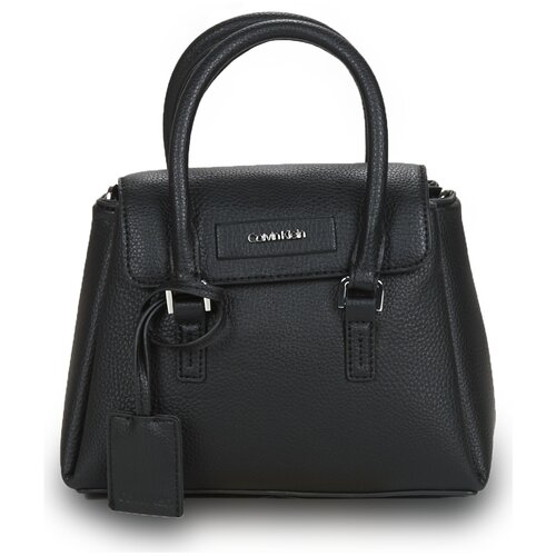 Calvin Klein Jeans DRESSED MINI TOTE W/ FLAP Crna Slike
