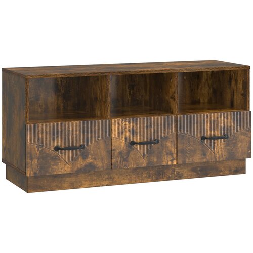 TV ormar Dimljeni hrast 102 x 34,5 x 47 cm Konstruirano drvo Cene