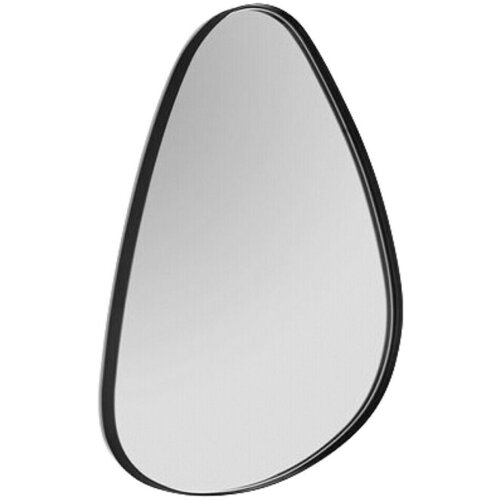  Ogledalo s okvirom Britta (Š x V: 35 x 50 cm, Crna, Metal) Cijene