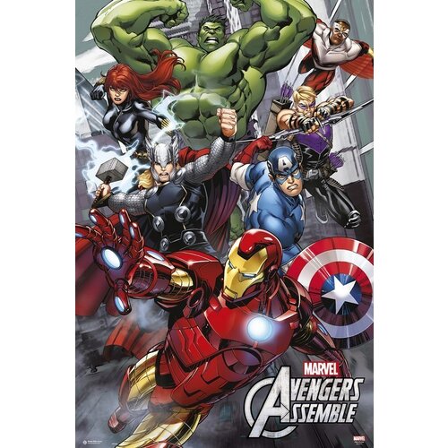 Marvel PLAKAT LOS VENGADORES UNIDOS, (20837335) Cene