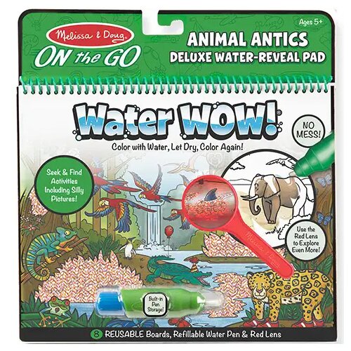 Melissa &amp, Doug Risanje z vodo: Živalske norčije Kreativna igra - Melissa &amp, Doug Cene