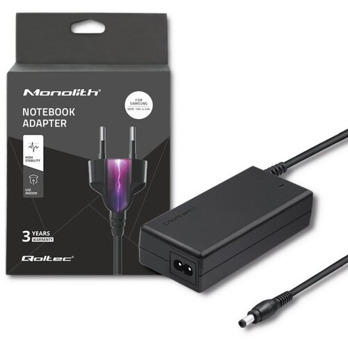 Qoltec 50089.90W power adapter/inverter Indoor Black Slike