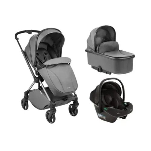 Kolica Lanah 3in1 set sa autosedi&scaron;tem I-Prime I-size i tvrdom korpom Grey KKB21149 SET Cene