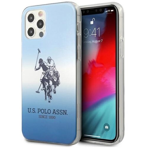 U.S. Polo Assn. OVITEK GRADIENT ZA IPHONE 12 12 PRO MODER, (21834489) Cene