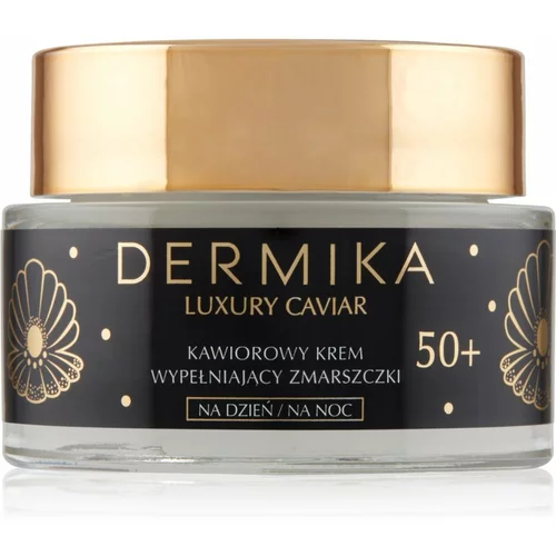 Dermika Luxury Caviar krema za popunjavanje protiv bora 50+ 50 ml
