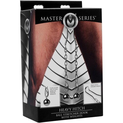 Master Series Heavy Hitch Ball Stretcher Hook with Weights Silver Slike