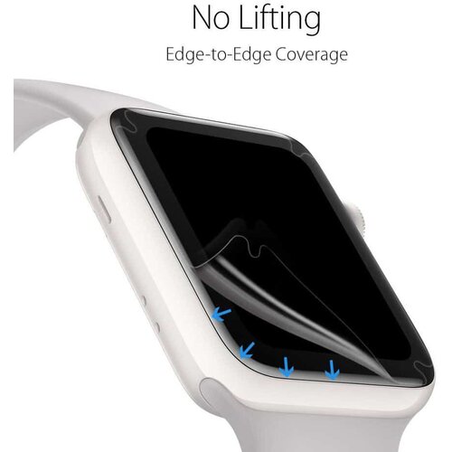 Spigen Neo Flex 3 kom. Apple Watch 4/5/6/SE/7/8, 40 mm/41 mm, prozirni Slike