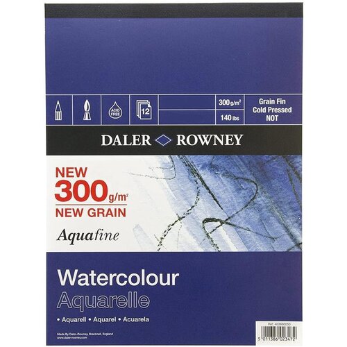 Daler Rowny Blok akvarelni Aquafine 25,4x17,78 cm, 300g, 12 listni CP, (22005366) Cene