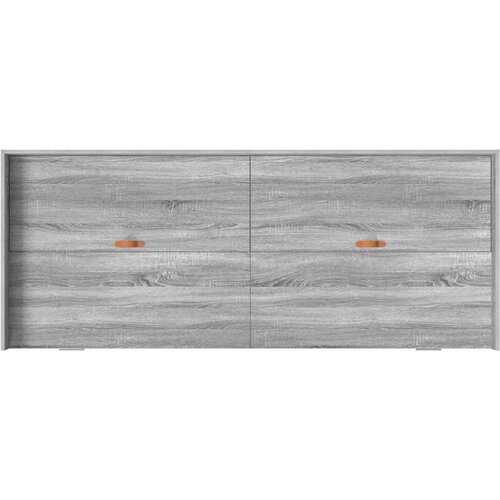  Krevetna konstrukcija s uzglavljem Siva Sonoma 98.5 x 200 cm Slike