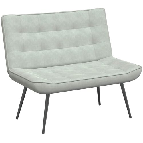 vidaXL Klupa svijetlosiva 110x74x84 cm bar&scaron;un - Svjetlosiva Cijene