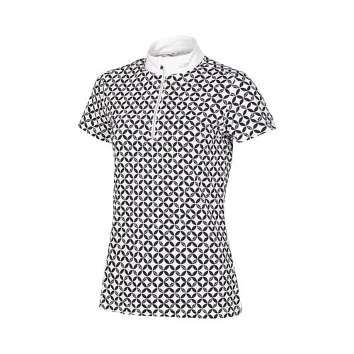 Schockemöhle Sports Turnirska majica Louisa, white-dark blue - L Cene