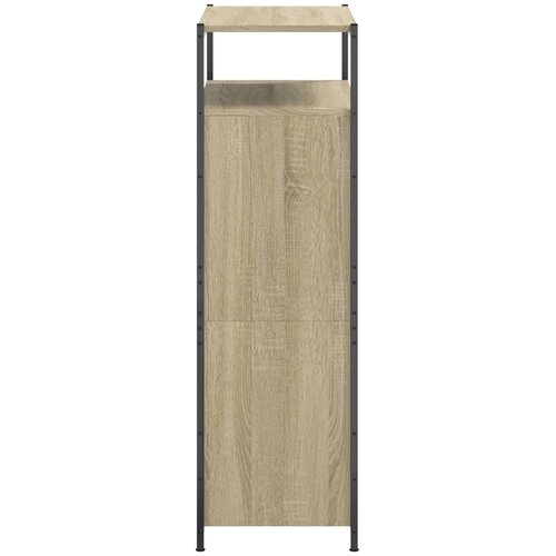  za cipele boja hrasta 75x34x112 cm konstruirano drvo Slike