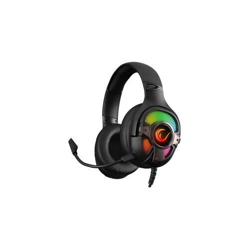  Slušalice sa mikrofonom gaming RAMPAGE RM-K77 VIPERA, black, PC/PS4, USB, 7.1, RGB LED Cijene