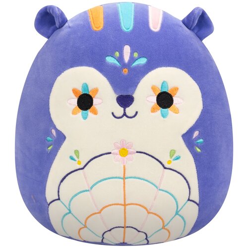 Squishmallows Luzma, čarobna sivkasta veverička s prazničnim srcem Cene