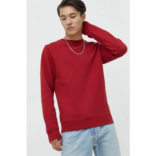 Superdry Bluza moška, rdeča barva,