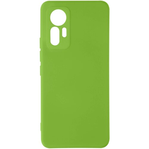 AVIZAR Poltrdi silikonski ovitek Xiaomi 12 Lite z mehkim zakljuckom na dotik - zelen, (20714615) Cene