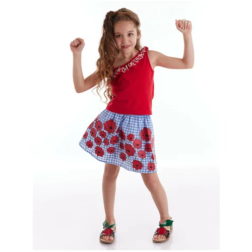 Mushi Poppy Girl T-Shirt and Skirt Set