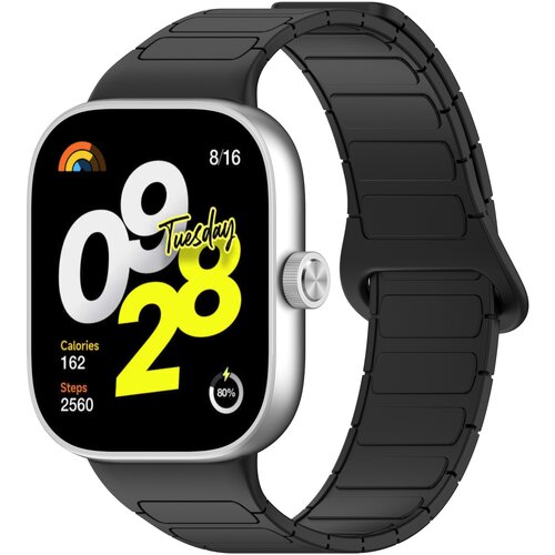 INF Silikonski pašček za uro za Xiaomi Redmi Watch 4/Mi Band 8 Pro Black, (21543056) Cene