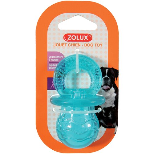 Zolux igračka za pse duda Pop, plava - D 4,5 x Š 4,5 x V 7,7 cm Cijene