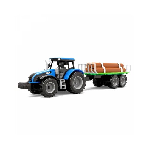 traktor sa prikolicom za drva Slike