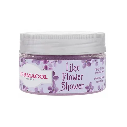 Dermacol lilac flower shower body scrub piling za telo 200 g
