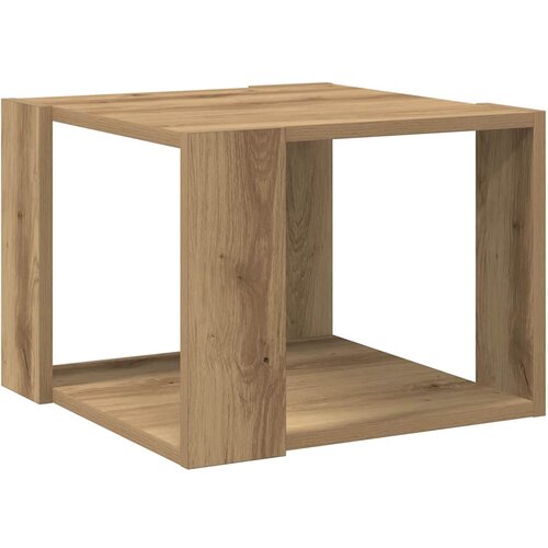  Stol za kavu Artisan hrast 40x40x30 cm izrađeno drvo Slike