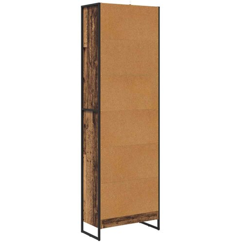VidaXL Ormarić za knjige 2 pcs Staro drvo 80 x 30 x 155 cm Slike