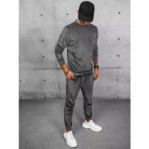 DStreet Men's Grey Velour Tracksuit Cijene