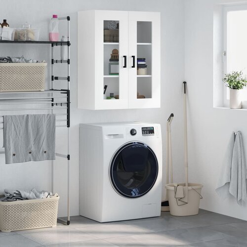 vidaXL Stenska omarica bela 69,5x34x90 cm Cene