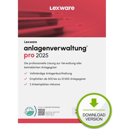 LEXWARE Anlagenverwaltung Pro 2025 - 1 Device, ABO - ESD -DownloadESD" Cijene