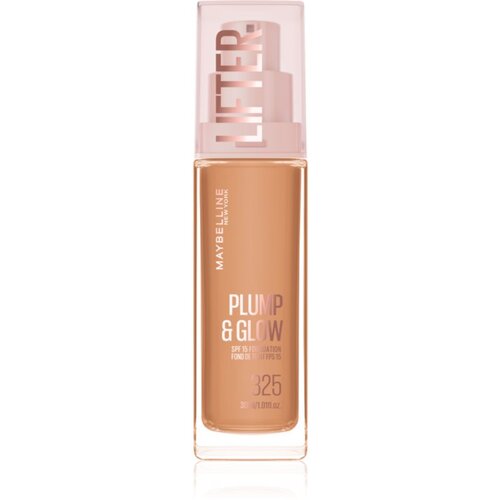 Maybelline Lifter Plump & Glow posvetlitveni tekoči puder za naraven videz odtenek 325 30 ml Cene