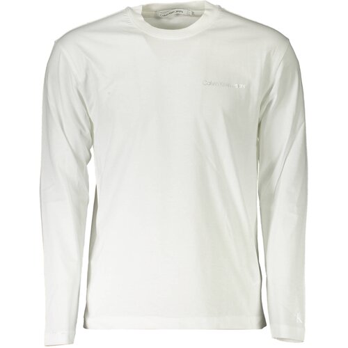 Calvin Klein WHITE MEN&#39;S LONG SLEEVED T-SHIRT Cijene
