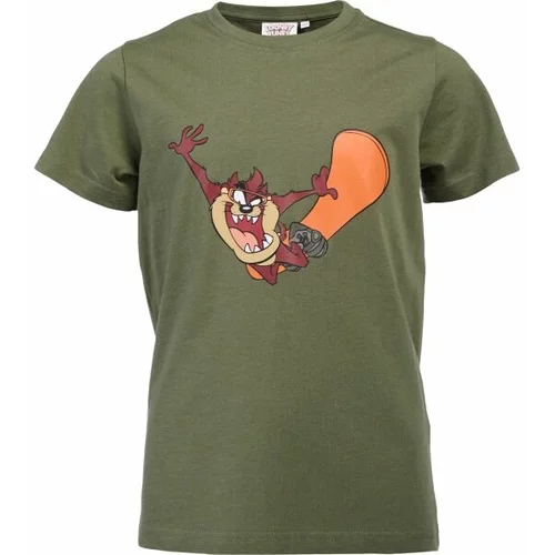 Looney Tunes TAZ Majica za dječake, khaki, veličina