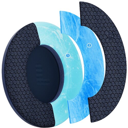 INF Zamenljive ušesne blazinice, združljive s slušalkami BOSE QC45/QC35 (par) Blue, (5000090549) Cene