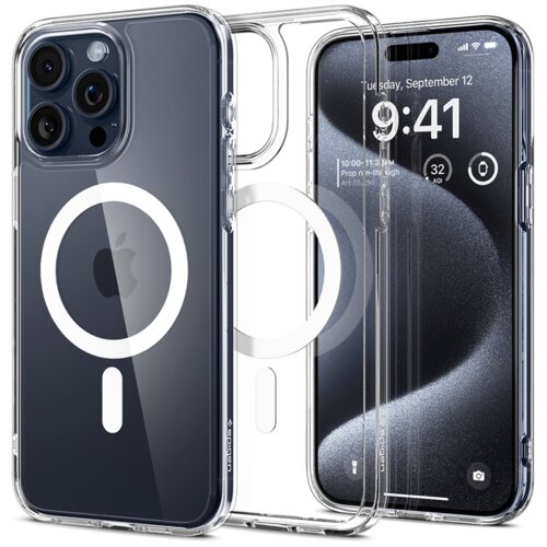 Spigen ULTRA HYBRID MAG OVITEK ZA MAGSAFE ZA IPHONE 15 PRO MAX BEL, (21972867) Cene