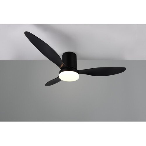 REALITY Mat crna LED stropna svjetiljka &amp;oslash; 132 cm G&amp;ouml;teborg &amp;ndash; Slike