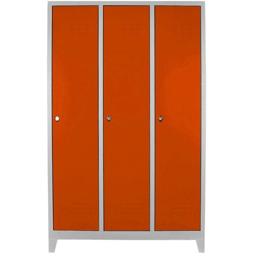 Hanah home Js1027Tu GreyOrange Locker Storage Cabinet Cene